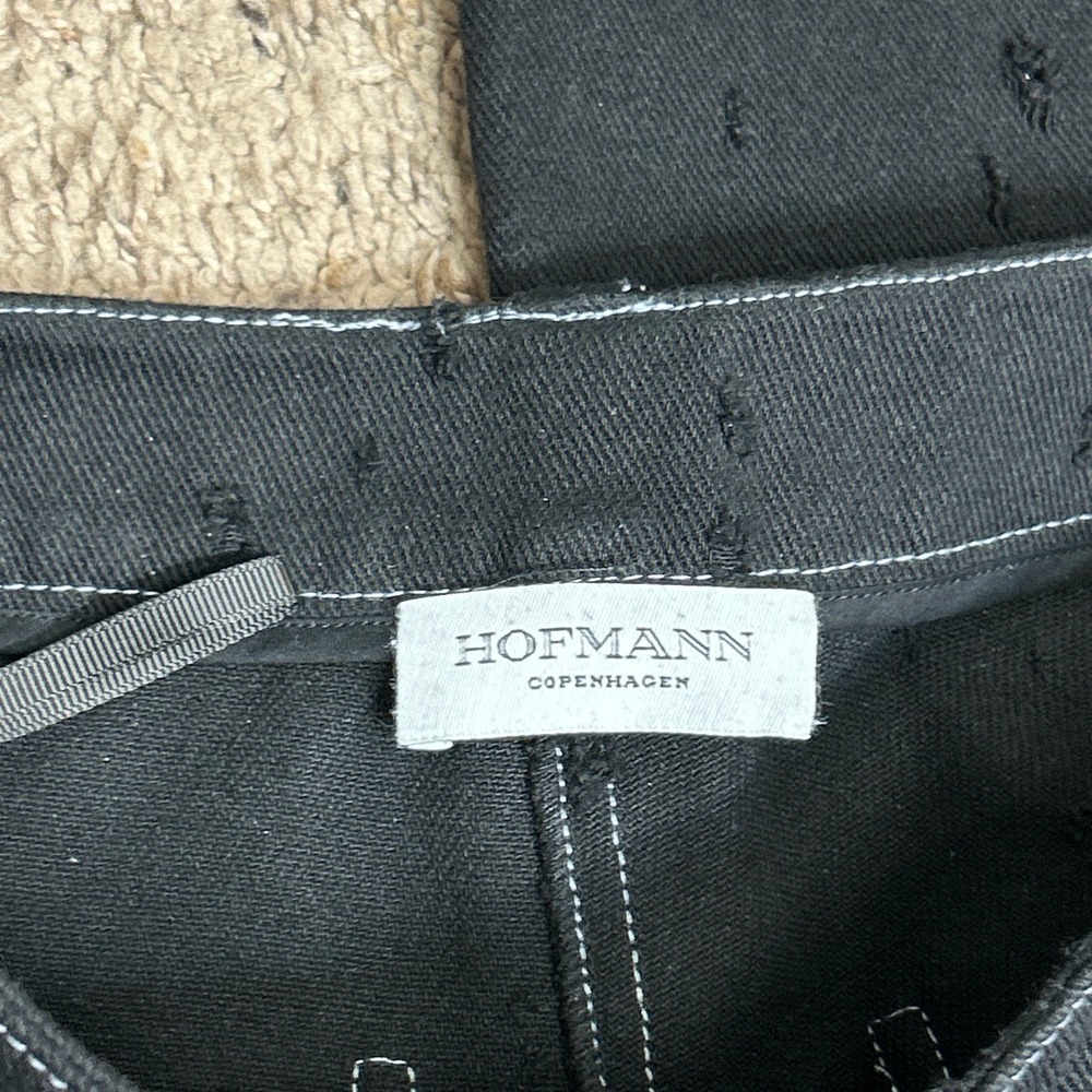 Patchwork Hofmann Copenhagen Distressed Black Jea… - image 3